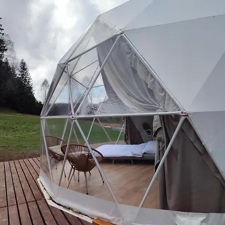 Luxury tent Forrest Glamp Mieroszow